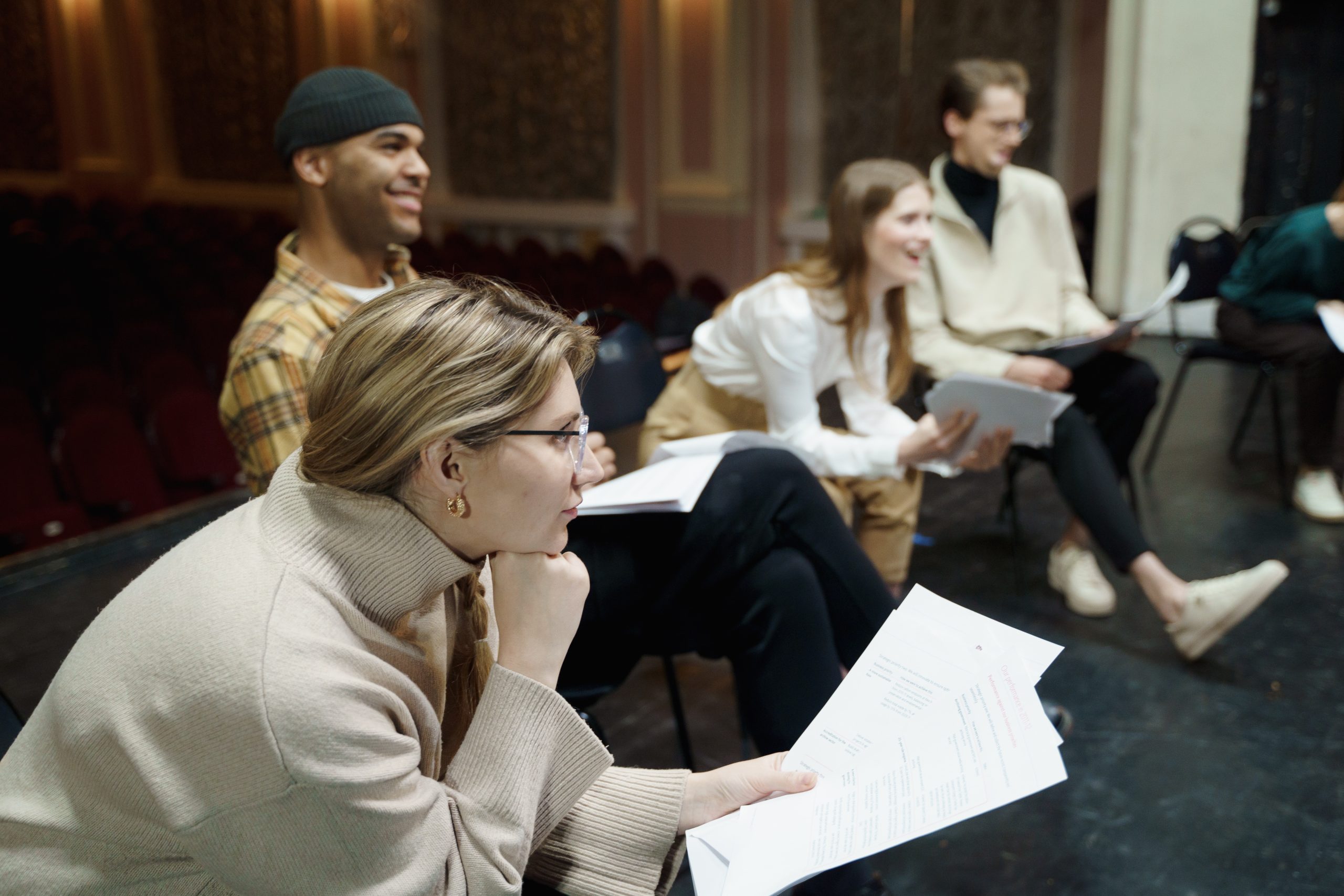voice coaching work lessons for studio stage drama acting skills training